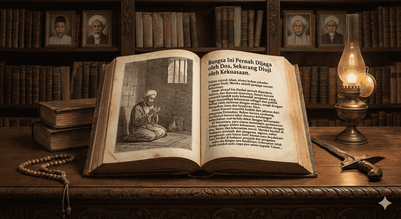 Bangsa Ini Pernah Dijaga oleh Doa, Sekarang Diuji oleh Kekuasaan