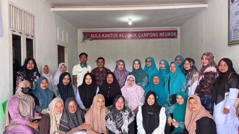 Desa Neurok Jadi Desa Binaan TP PKK Kecamatan Glumpang Tiga, Perkuat Sinergi Wujudkan 10 Program Pokok PKK